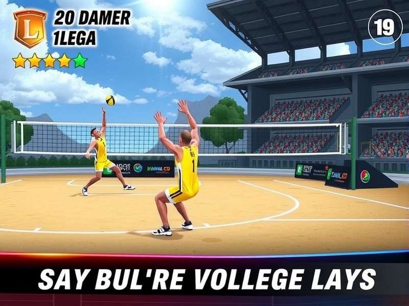 Daman Volley Legends Gameplay Screenshot